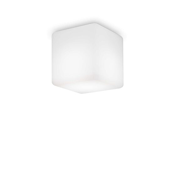 Plafoniera moderna exterior IP44 cubica 1xG9/5W, Luna PL1 D11 213200 Ideal Lux