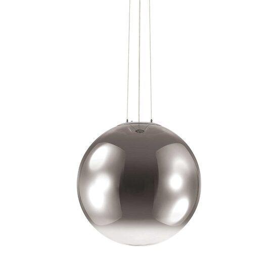Lustra moderna abajur fumuriu 1xE27/42W, Mapa Fade SP1 D50 161327 Ideal Lux