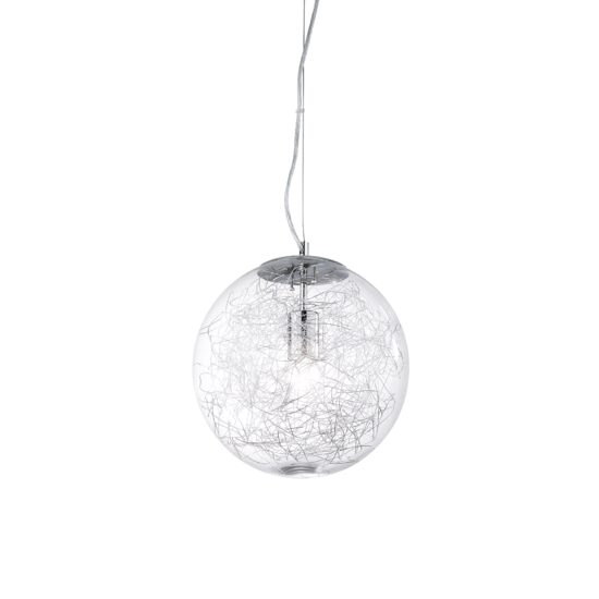 Lustra moderna abajur decorat interior 1xE27/42W, Mapa Max SP1 D30 045115 Ideal Lux