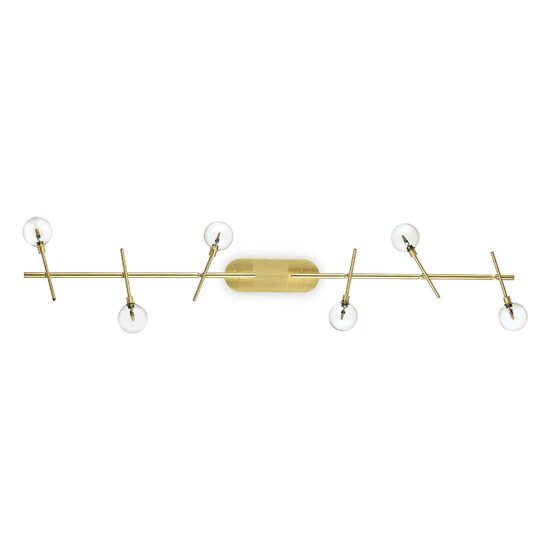 Plafoniera moderna alama patinata 6xG4/2W, Maracas PL6 200361 Ideal Lux