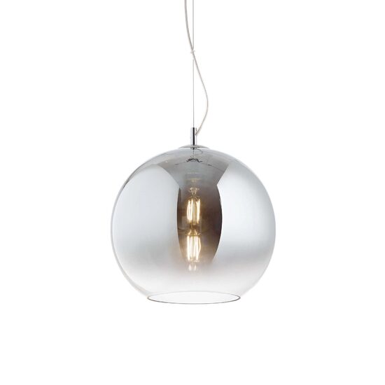 Lustra moderna fade abajur sticla 1xE27/42W, NEMO SP1 D30 149592 Ideal Lux