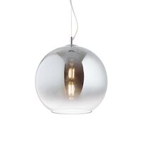 Lustra moderna fade abajur sticla 1xE27/42W, NEMO SP1 D40 250359 Ideal Lux