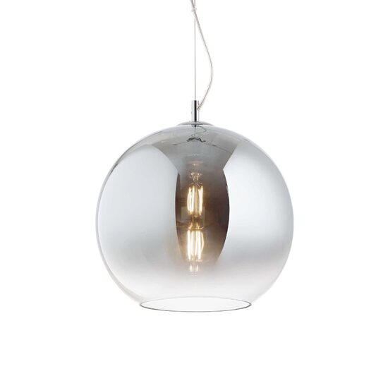 Lustra moderna fade abajur sticla 1xE27/42W, NEMO SP1 D40 250359 Ideal Lux