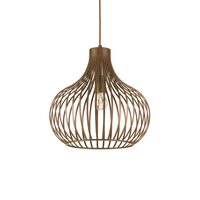 Lustra maro abajur curbat 1xE27/60W, ONION SP1 D38 205298 Ideal Lux