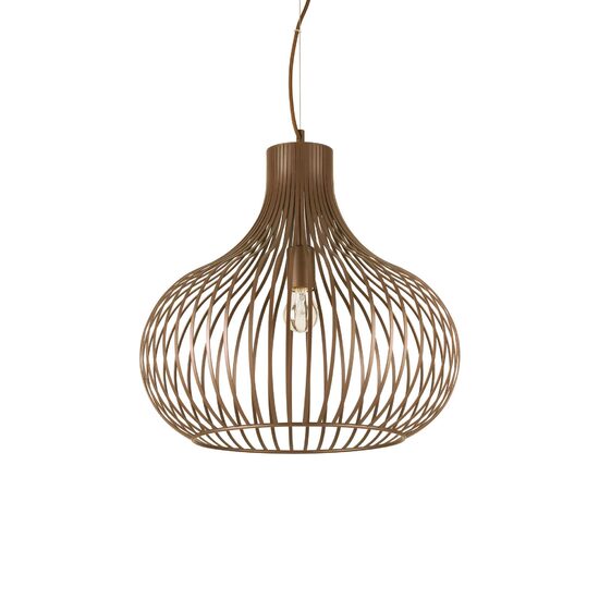 Lustra maro abajur curbat 1xE27/60W, ONION SP1 D48 205304 Ideal Lux