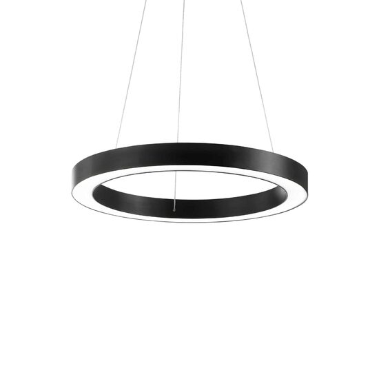 Lustra moderna neagra LED 28W/3200lm/3000K, ORACLE D50 222097 Ideal Lux