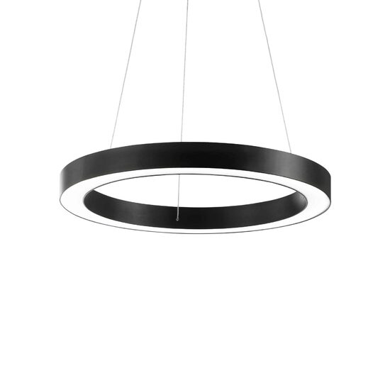 Lustra moderna neagra LED 33W/3800lm/3000K, ORACLE D60 222103 Ideal Lux