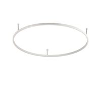 Plafoniera moderna alba LED 53W/5200lm/3000K, ORACLE SLIM PL D90 Round 266015 Ideal Lux