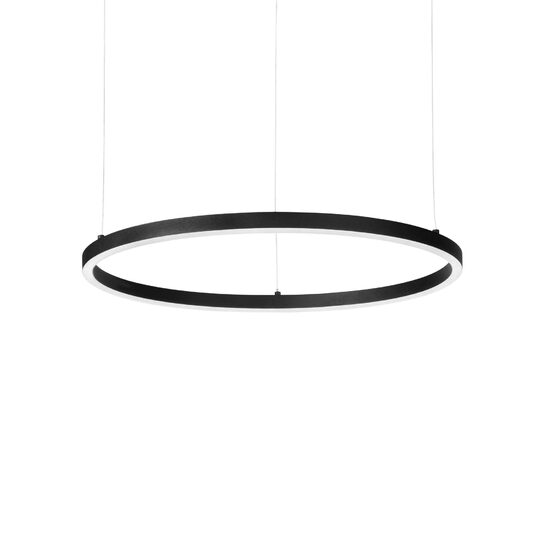 Lustra moderna neagra LED 37W/4250lm/3000K, ORACLE SLIM SP D70 Round 229515 Ideal Lux