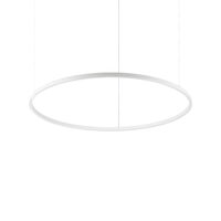 Lustra moderna alba LED 53W/5200lm/3000K, ORACLE SLIM SP D90 Round 229478 Ideal Lux