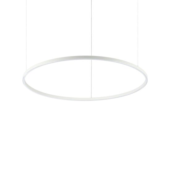 Lustra moderna alba LED 53W/5200lm/3000K, ORACLE SLIM SP D90 Round 229478 Ideal Lux
