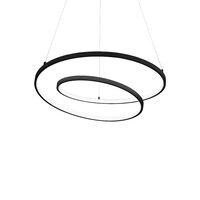 Lustra moderna neagra LED 48W/5300lm/3000K, OZ SP D60 269436 Ideal Lux