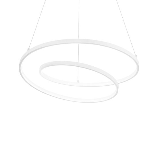 Lustra moderna alba LED 52W/6100lm/3000K, OZ SP D80 253664 Ideal Lux
