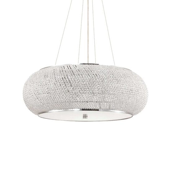 Candelabru modern cu cristale 14xE14/40W, Pasha SP14 164977 Ideal Lux