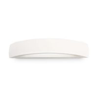 Aplica moderna alba dispersor sticla 2xE14/40W, SODA AP2 105727 Ideal Lux