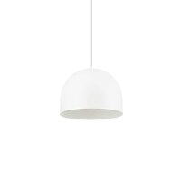Lustra moderna alba metalica 1xE27/42W, TALL SP1 Big 196770 Ideal Lux