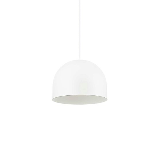 Lustra moderna alba metalica 1xE27/42W, TALL SP1 Big 196770 Ideal Lux