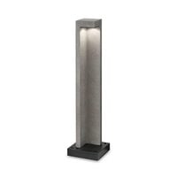 Stalp exterior gri antracit LED 8.5W/560lm/3000K, TITANO PT D74 246987 Ideal Lux