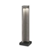 Stalp exterior gri antracit LED 8.5W/580lm/4000K, TITANO PT D74 187327 Ideal Lux