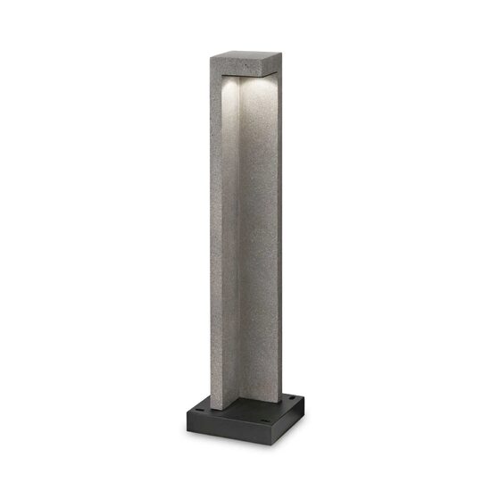 Stalp exterior gri antracit LED 8.5W/580lm/4000K, TITANO PT D74 187327 Ideal Lux