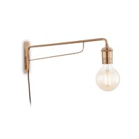 Aplica cu look industrial alama patinata 1xE27/42W, TRIUMPH AP1 160214 Ideal Lux