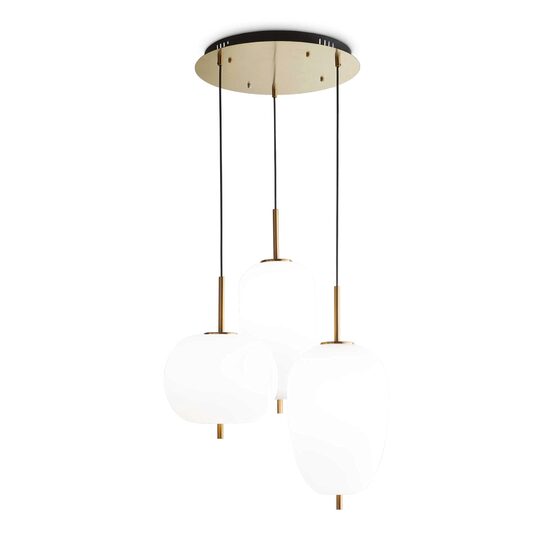 Lustra moderna aurie LED 55W/5300lm/3000K, UMILE SP3 224541 Ideal Lux