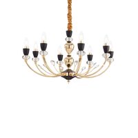 Candelabru modern cu note venetiene 8xE14/40W, VANITY SP8 206622 Ideal Lux