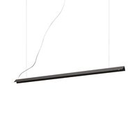 Lustra moderna neagra LED 20W/1700lm/3000K, V-LINE SP 275376 Ideal Lux