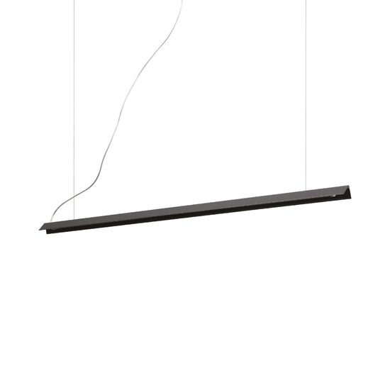 Lustra moderna neagra LED 20W/1700lm/3000K, V-LINE SP 275376 Ideal Lux