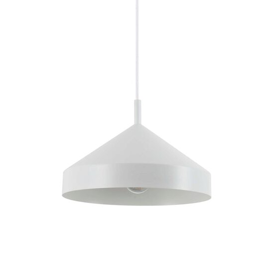 Lustra moderna alba 1xE27/60W, YURTA SP1 D30 285153 Ideal Lux
