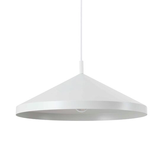 Lustra moderna alba 1xE27/60W, YURTA SP1 D50 285160 Ideal Lux