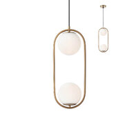 Lustra moderna auriu mat abajururi sticla opal, NIVA 01-2626 Smarter