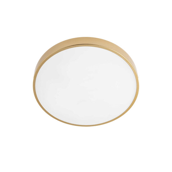 Plafoniera moderna LED auriu mat, KNOB 05-932 Smarter