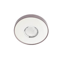 Plafoniera moderna LED alb mat ornament cromat, SUMO 05-925 Smarter