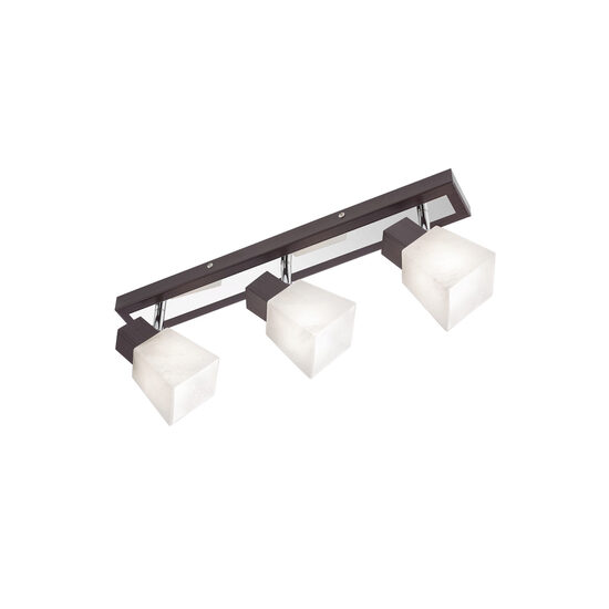 Aplica moderna wenge sticla tip alabastru, TOM 04-438 Smarter