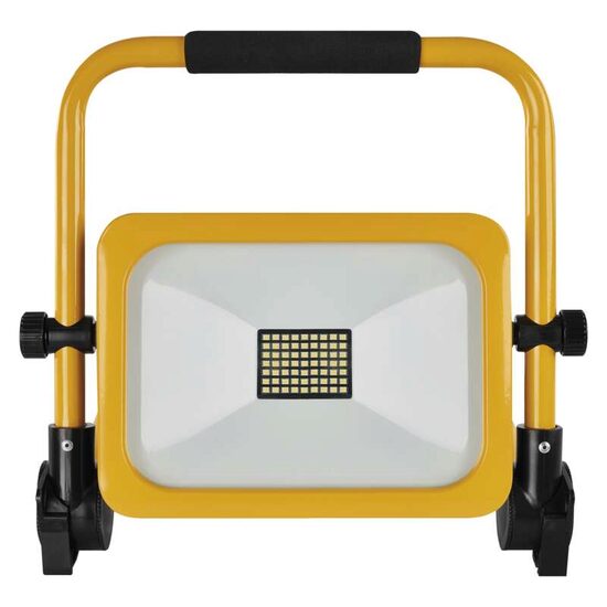 Proiector LED portabil cu acumulator profesional dimmabil, 30W, 3000 lm, lumina rece 6500K, Emos ZS2832