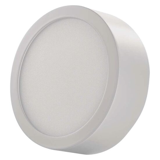 Panou LED mic rotund aparent, cu posibilitatea de schimbare a temperaturii de culoare 3000K, 3500K si 4000K, 7.6W, Emos ZM5123
