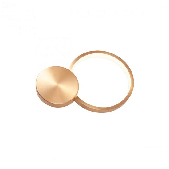 Aplică/Plafoniera moderna bronz dimmabila LED 29W/4056lm/3000K, Cronos 01-2534 Redo