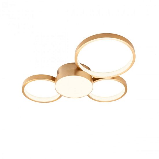 Plafoniera moderna bronz dimmabila LED 50W/7381lm/3000K, Cronos 01-2537 Redo