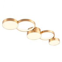 Plafoniera moderna bronz dimmabila LED 65W/9393lm/3000K, Cronos 01-2540 Redo