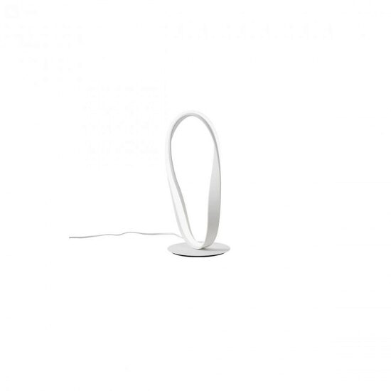Veioză moderna alba dispersor silicon LED 12W/1380lm/4000K, Nubo 01-1533 Redo
