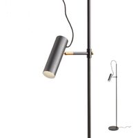 Lampadar modern negru orientabil 1xGU10/40W, Pivot 01-2371 Redo