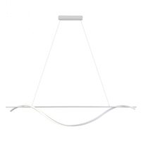 Lustra moderna alba dimmabila LED 32W/4323lm/3000K, Savage 01-2516 Redo