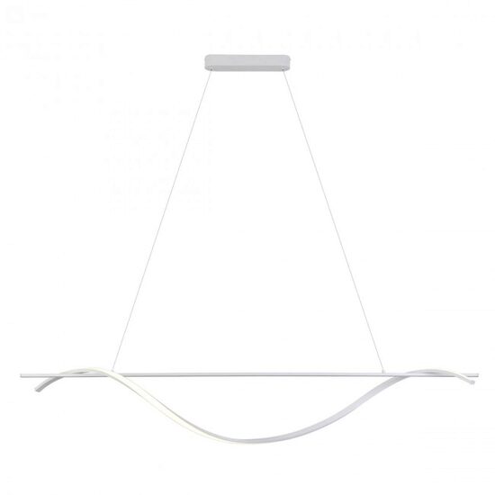 Lustra moderna alba dimmabila LED 32W/4323lm/3000K, Savage 01-2516 Redo