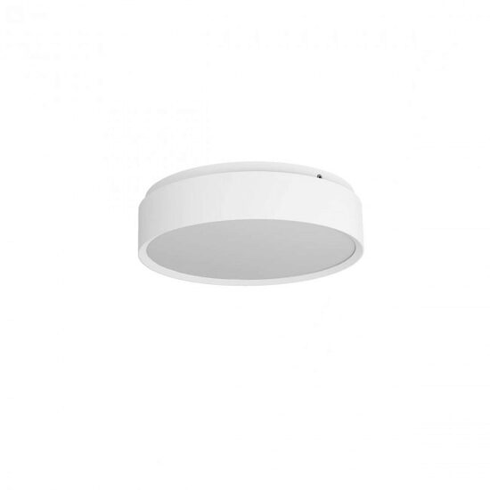 Plafoniera moderna alba dimmabila LED 29W/3046lm/3000K, Yomo 01-2564 Redo