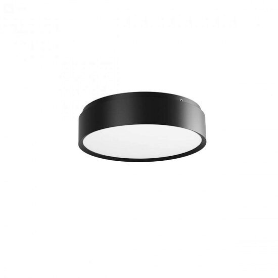 Plafoniera moderna neagra dimmabila LED 29W/3046lm/3000K, Yomo 01-2566 Redo