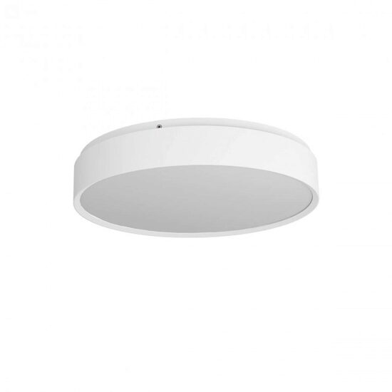 Plafoniera moderna alba dimmabila LED 45W/4568lm/3000K, Yomo 01-2567 Redo