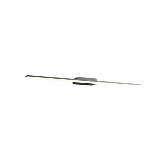 Aplică moderna neagra baie IP44 LED 27.39W/3305lm/4000K, Barrio 01-2508 Redo