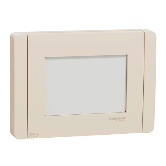 Rama Unica Studio 3m IP55, bej NOUA UNICA Schneider Electric, NU055344