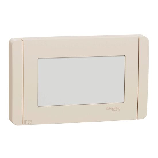 Rama Unica Studio 4m IP55, bej NOUA UNICA Schneider Electric, NU055444